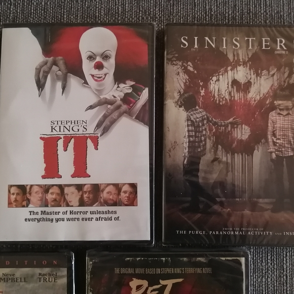 New Sealed Lot Of 5 Horror DVDs Bundle. 7 Films In Total. - Picture 3 of 8